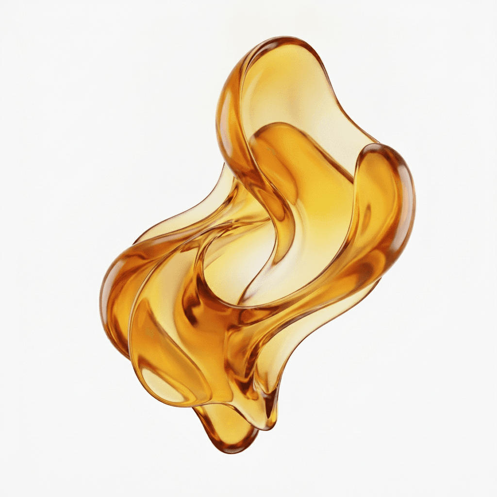 Abstract SqueezyHoney growth system visualization